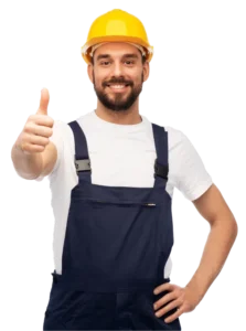 Gutter Cleaning experts utilizing expert tools to make your gutters safe and clean.